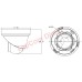 6MP Dual light source turret IP camera with two way audio and SD card slot